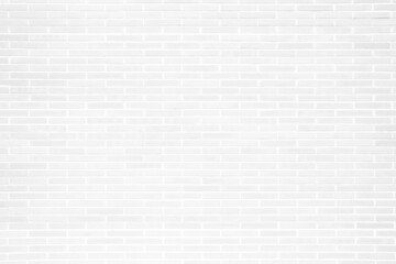White Brick Wall Texture Background.