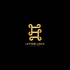 Letter S. Elegant logotype vector. Minimalist logo concept