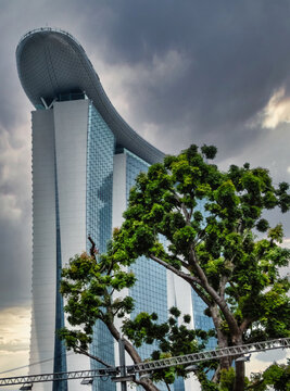 Marina Bay Sands - Low Angle View