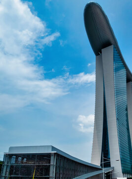 Marina Bay Sands - Low Angle View