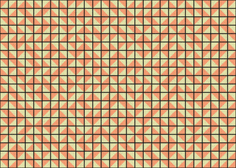 Abstract Geometric Pattern generative computational art illustration