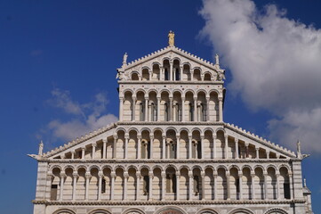 Fototapeta premium Facade of the cathedral of Pisa, Tuscany, Italy