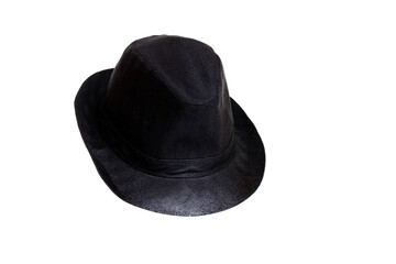 black hat isolated on white