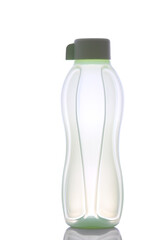 plastic bottle isolated on white