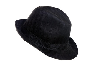 black hat isolated on white