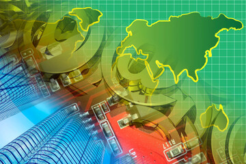 Buildings, electronic device and map