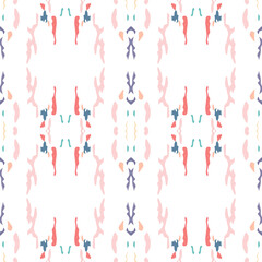 Spots, Ikat. Tie Dye, Batik. Ornament.