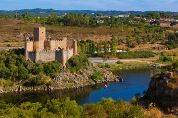 Fototapeta na wymiar Almourol castle - Portugal