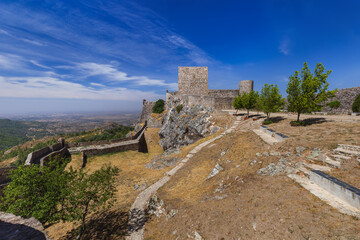 Fototapeta na wymiar Fortress in village Marvao - Portugal