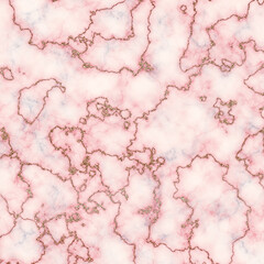 Pink marble background with gold glitter. Abstract wallpaper.