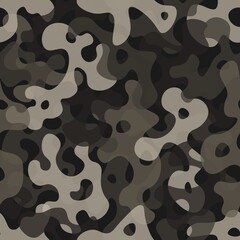 Camouflage seamless pattern background masking camo repeat print