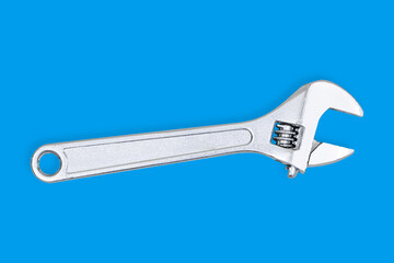 Adjustable metal wrench. Adjustable metal wrench for background banner, poster and much more.