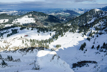 Frühwinter am Stuiben im Naturpark Nagelfluhkette