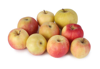 Tropical ripe fruits. Isolated object on white background