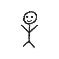 Smiling image. Smiling people. Happy people. Drawing people smile. Vector picture.