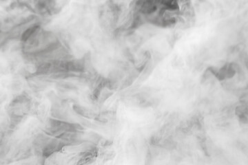 White Dense Smoke Background Texture