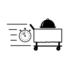 Fast Room Service Icon