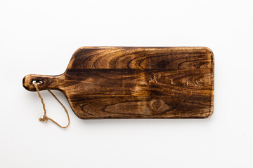 Old wood board texture isolated on white background with copy space for design or work.