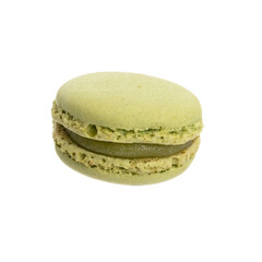 Macaroon isolated on a white background.