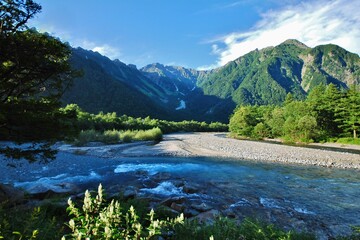 信州 上高地　夏景色