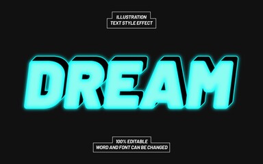 Dream Text Style Effect