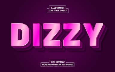 Dizzy Text Style Effect