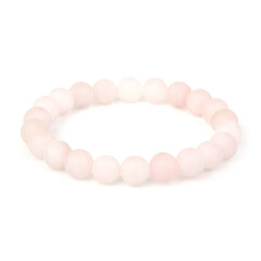 Stone bracelet isolated on white