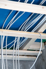 Kabel Elektroinstallation Hausneubau