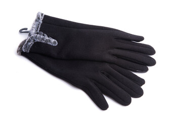female gloves isolated