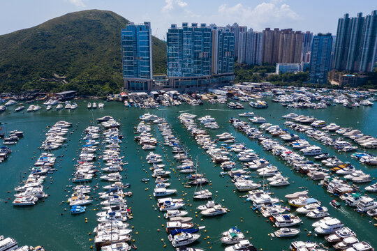 Top View Of Hong Kong Yacht Club