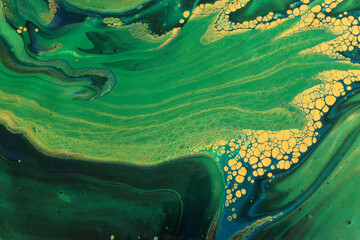 art photography of abstract marbleized effect background with creative colors. Beautiful paint.