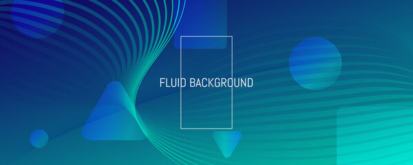 Dark Dynamic Wave. Flow Abstract Concept. Color