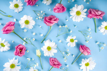 Festive floral background