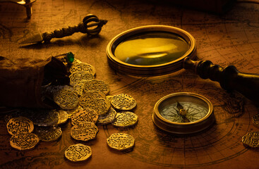 Pirates Ship with Treasure 1