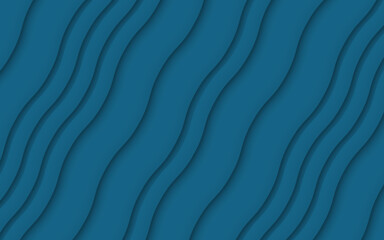 Blue background with waves for use in web design