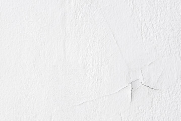Obraz premium abstract white color crack wall texture background