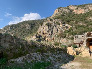 Old town Demre Myra in Turkey