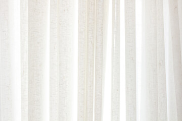 Obraz premium white curtain texture on the light