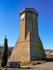 Fototapeta na wymiar Torre dell'orologio di Marta (VT)