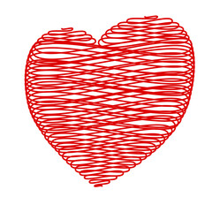 Crosshatching Valentines