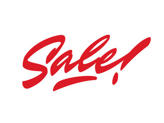 Sale! Vector lettering design element