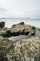 Rocks at Currumbin beach 