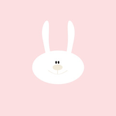 Osterhase Lara rosa süß und zart Set pastell 