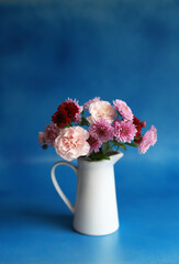 Bouquet of flowers in a vase