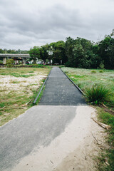Obraz premium path in Tarrabora Reserve near Currumbin Creek