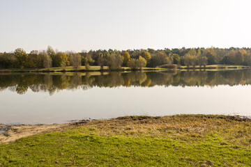 Gebiet der "großen Aue" in Espelkamp, Kreis Minden, NRW, Deutschland