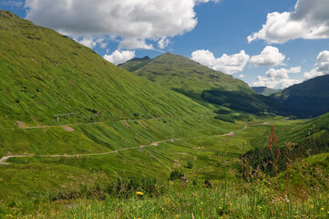 Fototapeta na wymiar Scottish landscape Ben Arthur