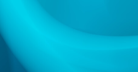 Abstract 4k resolution defocused  curves background for wallpaper, backdrop and sophisticated technology or fashion design. Cyan blue and shades of blue colors.