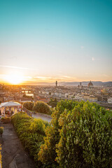 Skyline, Florenz am späten Nachmittag