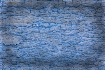 blue paint abstract vintage background, wooden old peeling surface